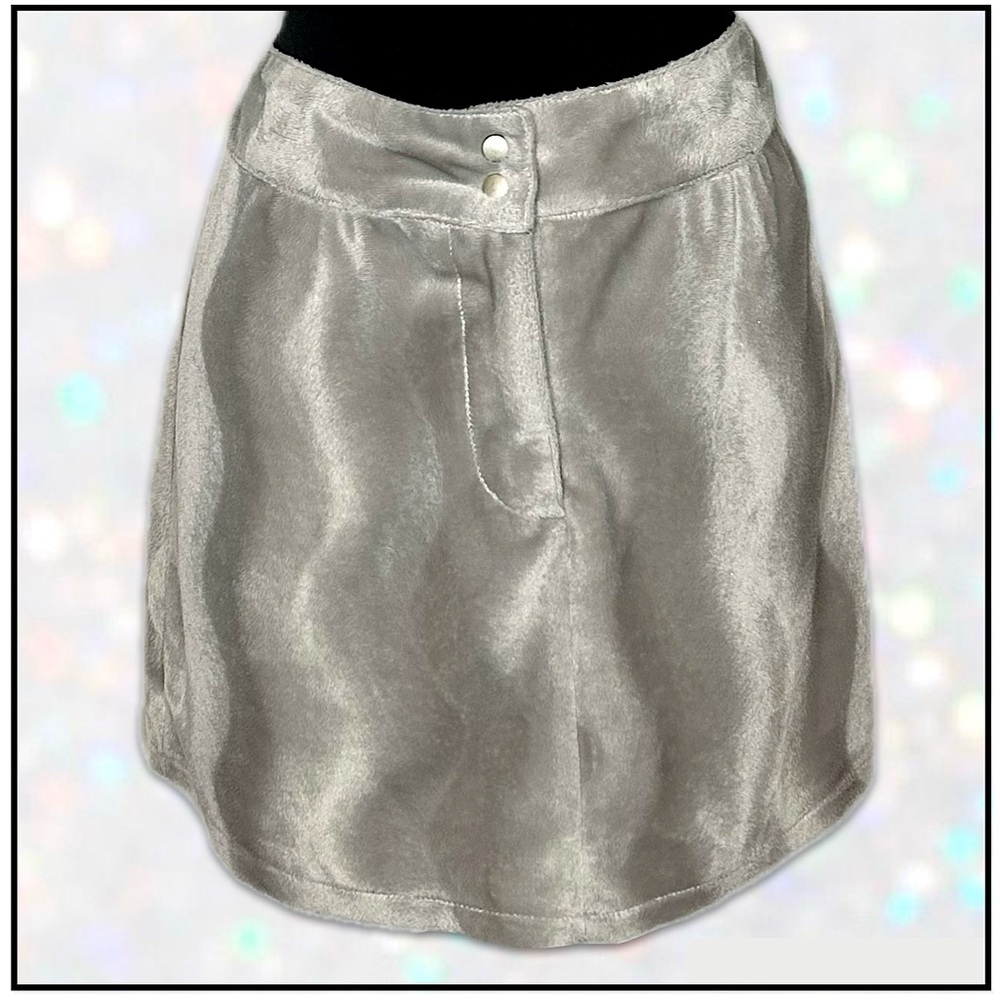 EUC Free People Metallic Mini Skirt *Vintage Y2K/90s* - Picture 2 of 15
